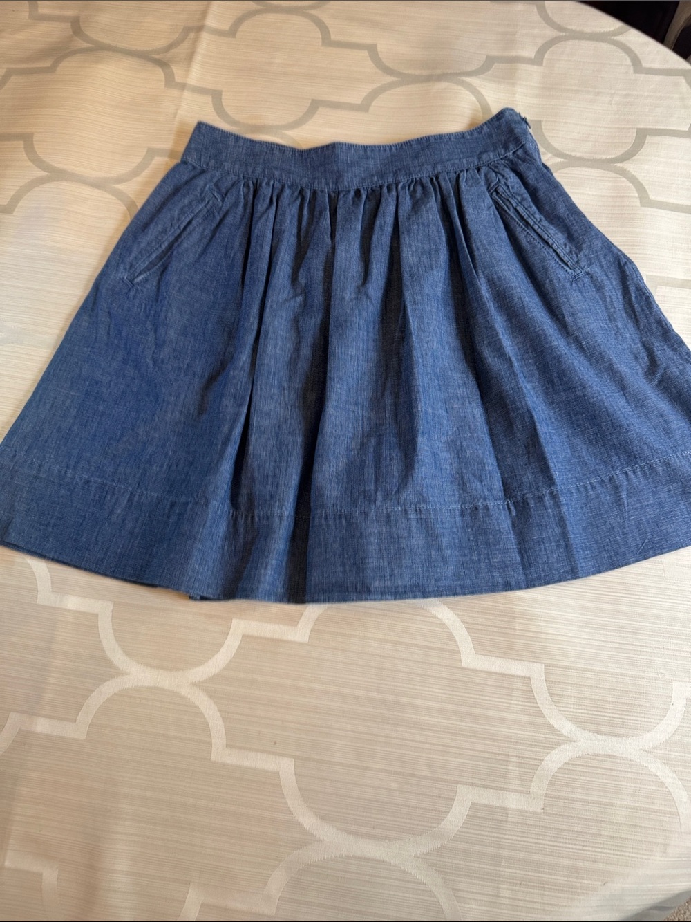 Banana Republic Denim-Blue Full Circle Skirt